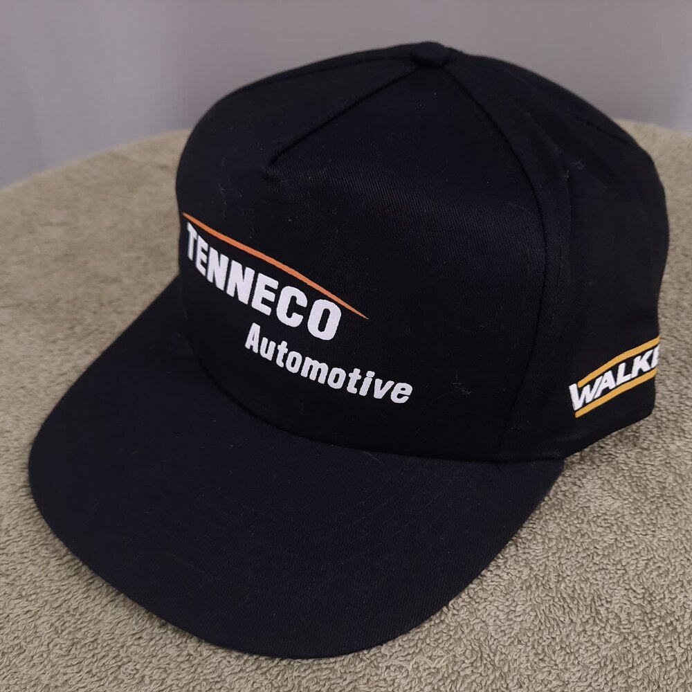 NEW Tenneco Automotive Black Snapback Hat Cap Adult Monroe Walker